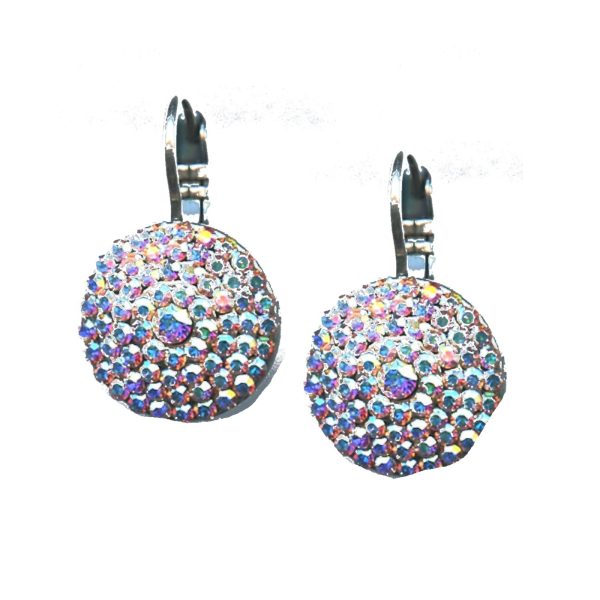 Earrings By Mariana Woman Stylish Crystal AB Swarovski Crystals