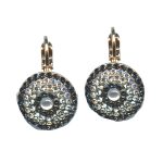 Earrings By Mariana Woman Chic Clear and AB and Silver Night Swarovski Crystals - Image 2