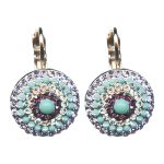 Earrings By Mariana Woman Light amethyst and Crystal Swarovski Crystals - Image 2