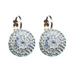 Earrings By Mariana Woman Dazzling Crystal Tabac Swarovski Crystals - Image 2