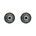 Earrings By Mariana Woman Beautiful Jet and Black Diamond Swarovski Crystals