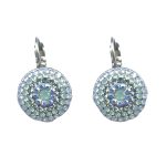 Earrings By Mariana Woman Sophisticated Opal and AB and Clear Swarovski Crystals