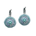 Earrings By Mariana Woman Amethyst and Purple Velvet AB and Swarovski Crystals