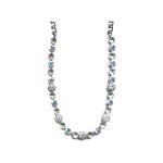 Necklace By Mariana Woman Sophisticated AB and Clear Swarovski Crystals