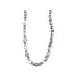 Necklace By Mariana Woman Chic AB and White Opal Swarovski Crystals - Image 2