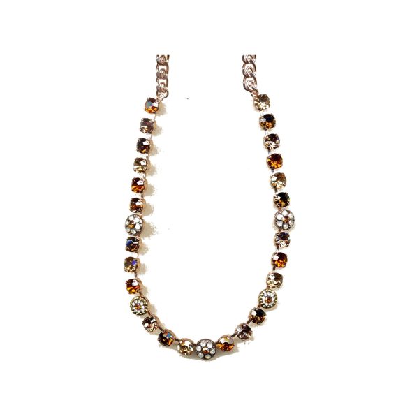 Necklace By Mariana Woman Classic Coralline Swarovski Crystals