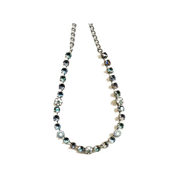 Necklace By Mariana Woman Radiant Dk.green Swarovski Crystals