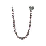 Necklace By Mariana Woman Striking Moonlight and Light Brown Swarovski Crystals