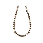 Necklace By Mariana Woman Elegant Smoke Topaz Swarovski Crystals