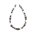 Necklace By Mariana Woman Classic Amethyst and Rose Swarovski Crystals - Image 2