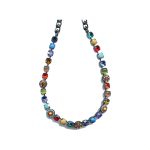 Necklace By Mariana Woman Contemporary Topaz and Turq Swarovski Crystals - Image 2