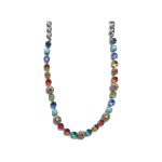 Necklace By Mariana Woman Luminous Topaz and Siam Swarovski Crystals - Image 2