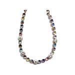 Necklace By Mariana Woman Stylish Chalk White Swarovski Crystals