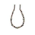 Necklace By Mariana Woman Pacific Opal and Chocolate Brown Swarovski Crystals