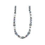 Necklace By Mariana Woman Chic White Opal and Vintage Rose Swarovski Crystals - Image 2