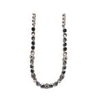Necklace By Mariana Woman Chic Jet and Black Diamond Swarovski Crystals