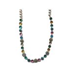 Necklace By Mariana Woman Stylish Topaz and Blue Zircon Swarovski Crystals