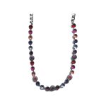 Necklace By Mariana Woman Dazzling Cyclamen Opal and Ruby Swarovski Crystals - Image 2