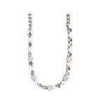 Necklace By Mariana Woman Rosewater Opalescent and Clear and Swarovski Crystals
