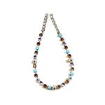 Necklace By Mariana Woman Captivating Orange Swarovski Crystals - Image 2