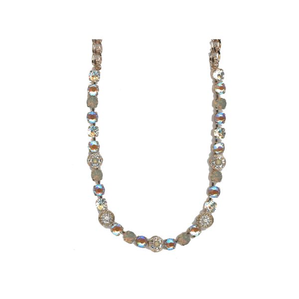 Necklace By Mariana Woman Classic Pearl and Moonlight Swarovski Crystals