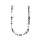 Necklace By Mariana Woman Striking Pearl and Black Diamond Swarovski Crystals - Image 2