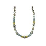 Necklace By Mariana Woman Elegant Yellow Opal and Chrysolite Swarovski Crystals - Image 2