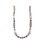 Necklace By Mariana Woman Luxurious Violet and Tanzanite Swarovski Crystals - Image 2