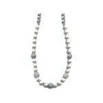 Necklace By Mariana Woman Striking Cream pearl Swarovski Crystals