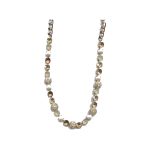 Necklace By Mariana Woman Sand Opal and Golden Shadow and Swarovski Crystals
