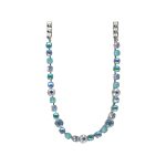 Necklace By Mariana Woman Striking Blue and Laguna Delite Swarovski Crystals - Image 2