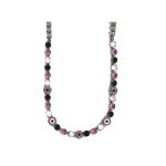 Necklace By Mariana Woman Charming Rose and Light Rose Swarovski Crystals - Image 2