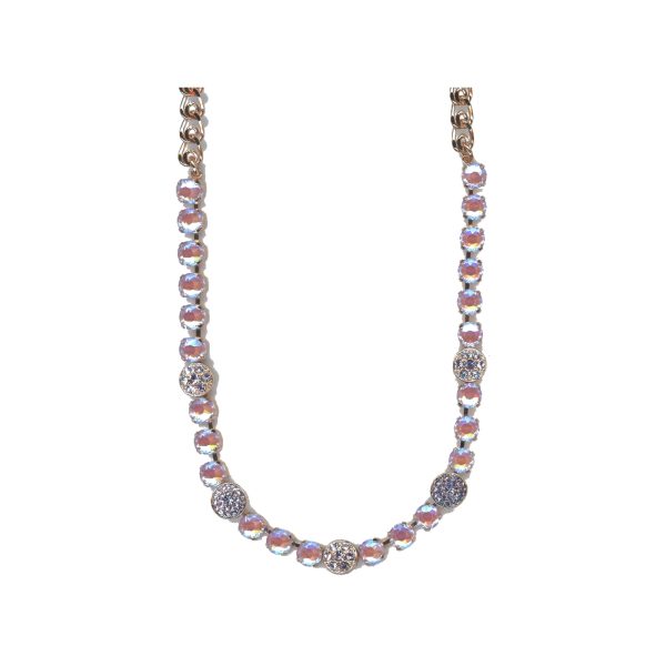 Necklace By Mariana Woman Chic Sun Kissed Lavender and Violet Swarovski Crystals