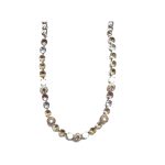 Necklace By Mariana Woman Light Colorado Topaz and Light Swarovski Crystals - Image 2