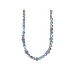 Necklace By Mariana Woman Chic Turquoise and Light Sapphire Swarovski Crystals