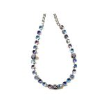 Necklace By Mariana Woman Contemporary Chrysophrase Swarovski Crystals