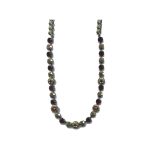 Necklace By Mariana Woman Contemporary Garnet and Aurum Swarovski Crystals