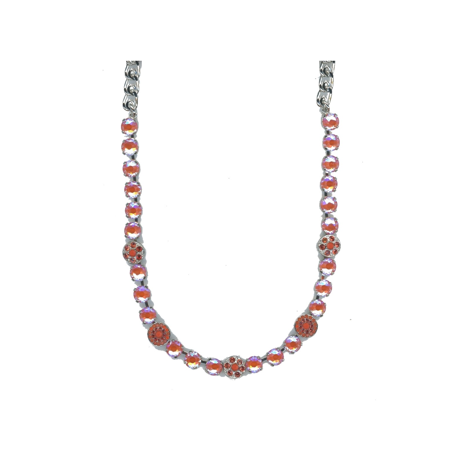 N-3044-1-166166-SP Necklace By Mariana Woman Contemporary Mandarin Delite Swarovski Crystals - Image 1