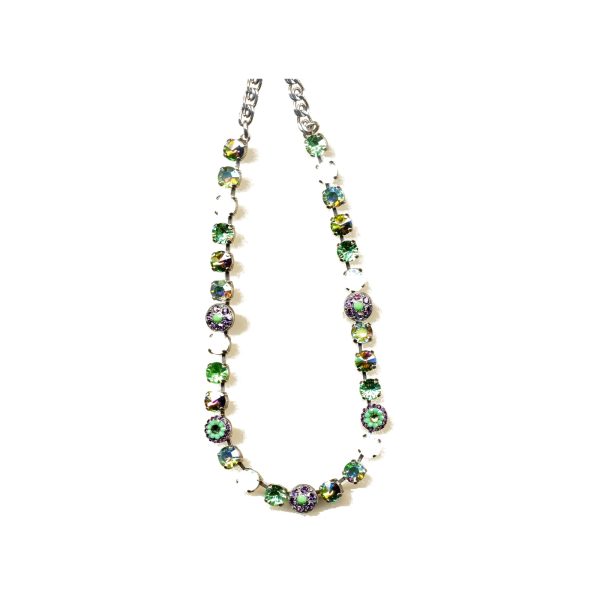 Necklace By Mariana Woman Graceful Purple Swarovski Crystals