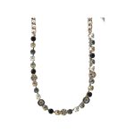 Necklace By Mariana Woman Charming Jet and Black Diamond Swarovski Crystals