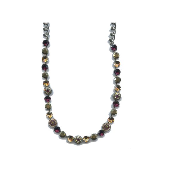 Necklace By Mariana Woman Classic Crystal Sahara and Topaz Swarovski Crystals