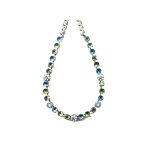 Necklace By Mariana Woman Romantic Peridot and Aquamarine Swarovski Crystals - Image 2
