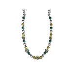 Necklace By Mariana Woman Timeless Topaz and Emerald Swarovski Crystals