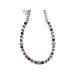 Necklace By Mariana Woman Glamorous Amethyst Swarovski Crystals - Image 2