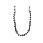 Necklace By Mariana Woman Chic Amethyst AB Swarovski Crystals