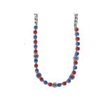 Necklace By Mariana Woman Vibrant Sapphire and Hyacinth Swarovski Crystals
