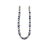 Necklace By Mariana Woman Romantic Sapphire and Moonlight Swarovski Crystals - Image 2