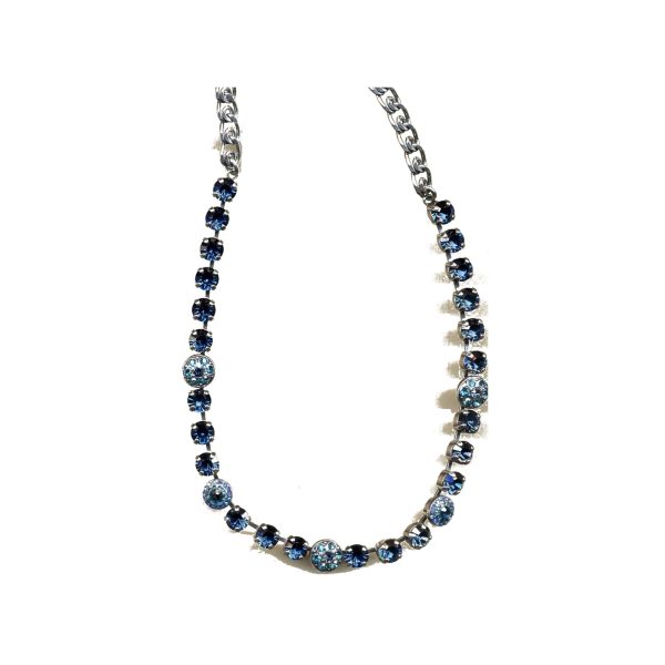 Necklace By Mariana Woman Sparkling Montana Swarovski Crystals