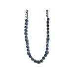Necklace By Mariana Woman Refined Montana and Heliotrope Swarovski Crystals - Image 2
