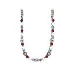 Necklace By Mariana Woman Stunning Siam and AB Swarovski Crystals - Image 2